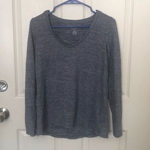 American Eagle Long Sleeve V-Neck Tee